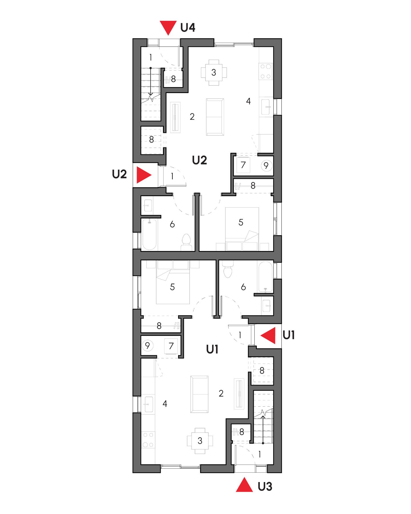 Plan du rez-de-chaussée